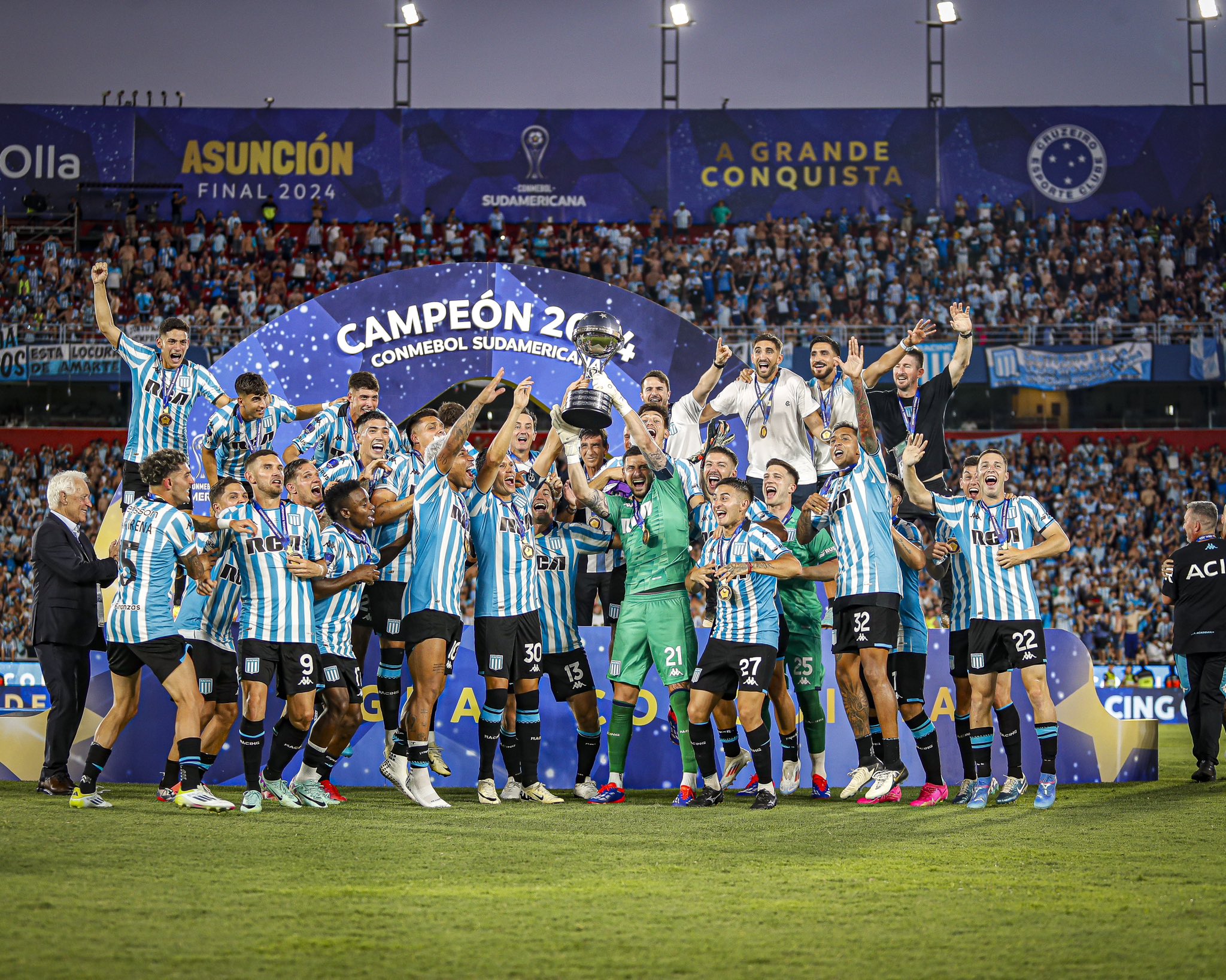 Racing es el flamante Campeon de la Copa Sudamericana 